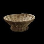 Eco-Friendly Bamboo Plate – Handmade in Wayanad, Perfect for Serving Fruits, Chapathis & More
